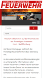 Mobile Screenshot of fw-hbm.de